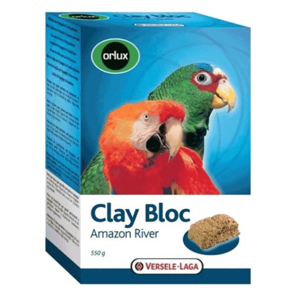 ORLUX Clay bloc Amazon river kamen za kljucanje 550g