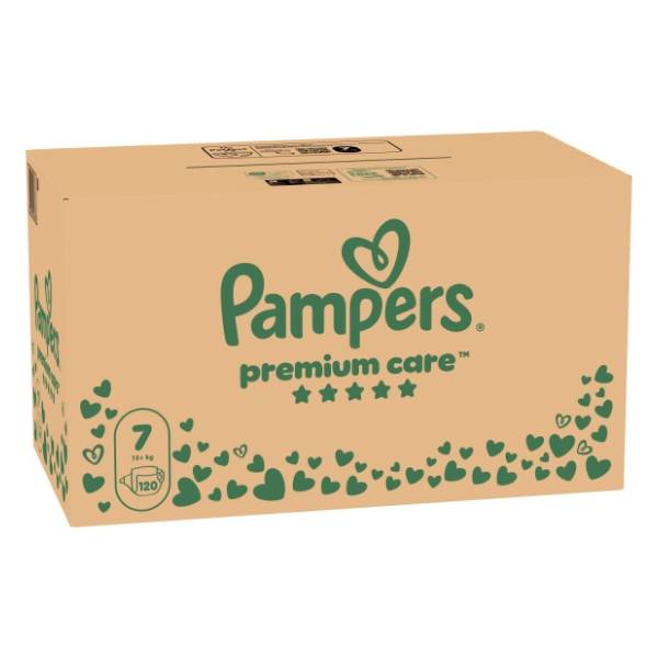 PAMPERS pelene premium care 7 120kom