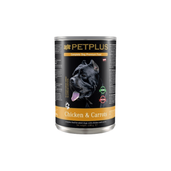 PET PLUS hrana za pse piletina i šargarepa 1,24kg