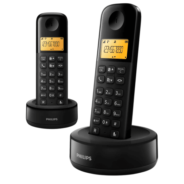 PHILIPS D1602B/53 dva bežična fiksna telefona