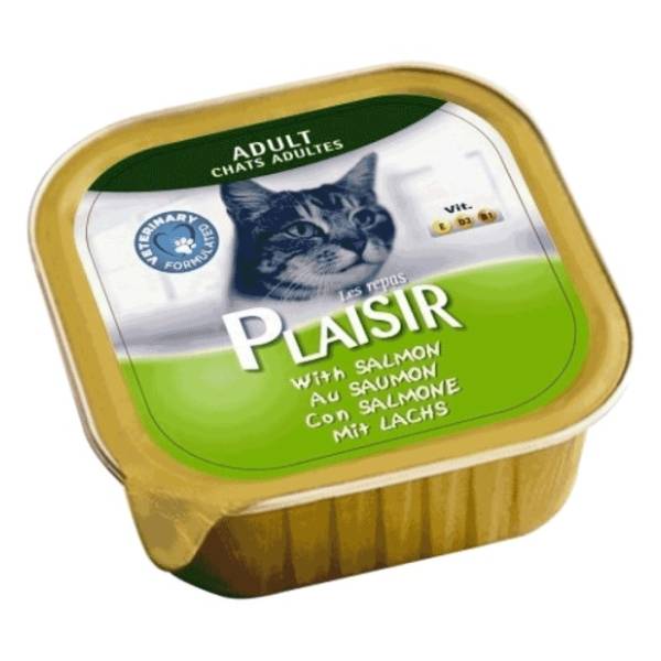PLAISIR Adult pašteta za mačke losos 100g