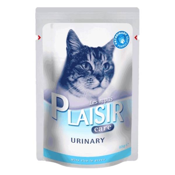 PLAISIR Care urinary sos za mačke 85g
