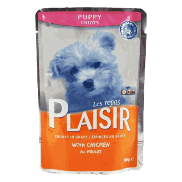 PLAISIR Puppy sos za pse piletina 100g