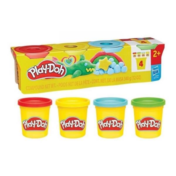 Plastelin HASBRO Play Doh 4 boje