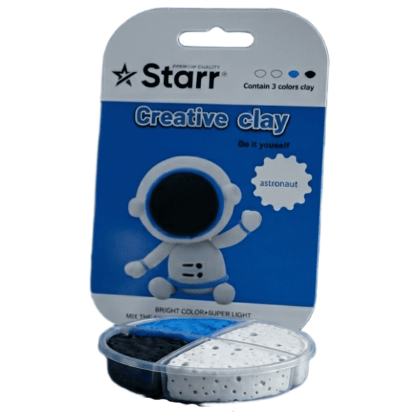 Plastelin STARR Clay set svemirac 4 boje 63g