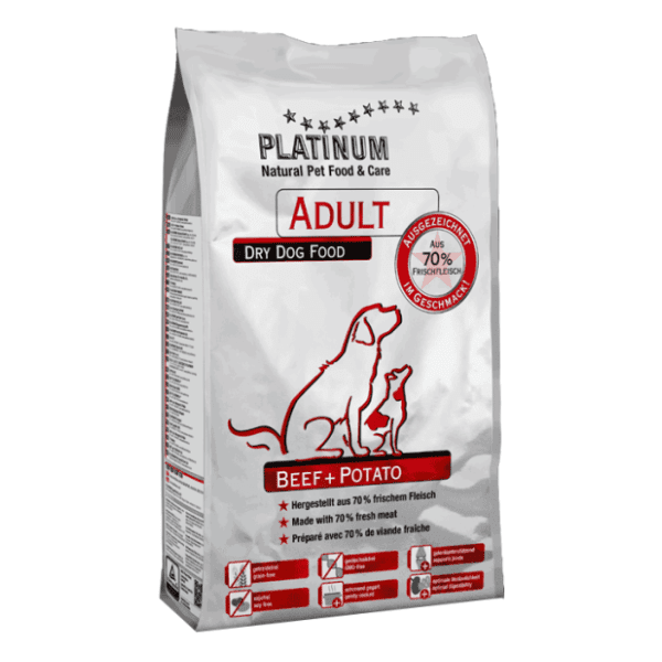 PLATINUM Adult hrana za pse govedina i krompir 5kg