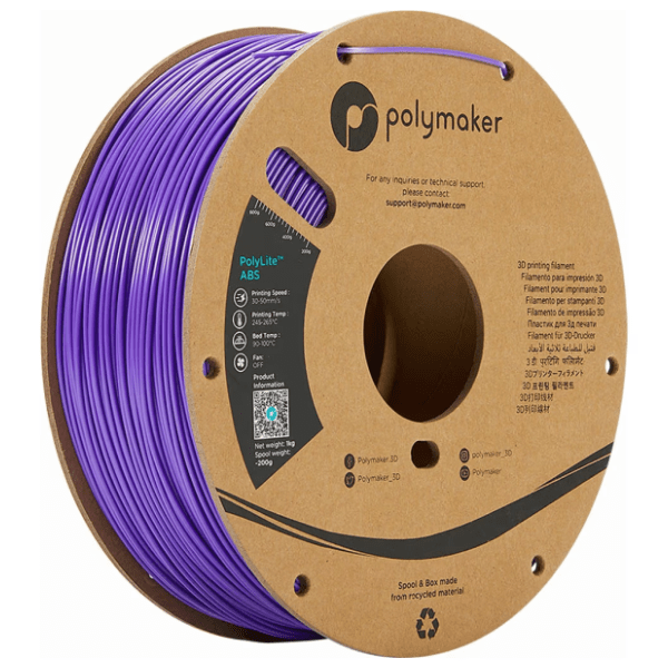 POLYMAKER PolyLite ABS 2,85 mm Violet 3D filament