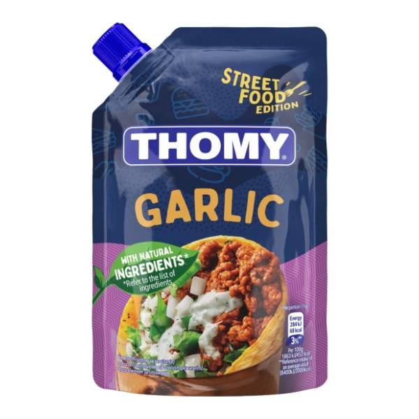 Preliv THOMY garlic doypack 160g