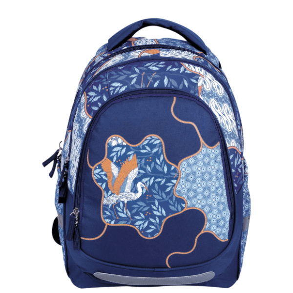 Ranac za školu anatomski S-COOL Light blue bird