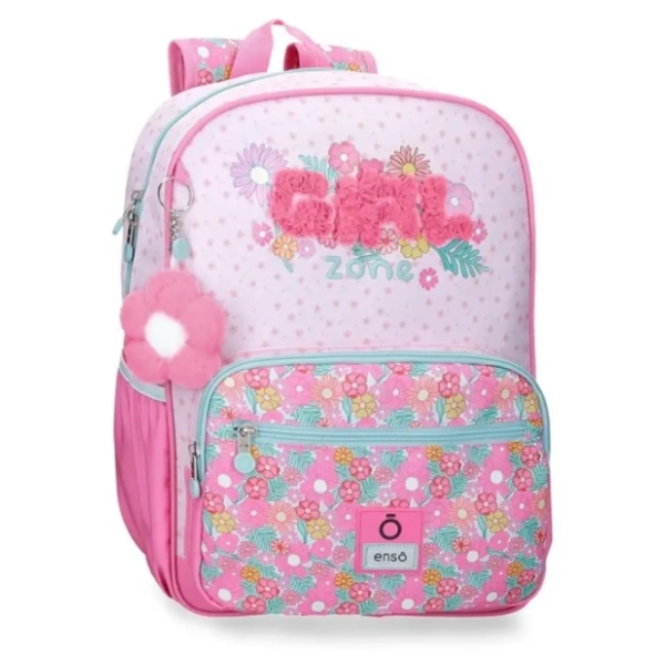 Ranac za školu ENSO Girl zone 38cm pink