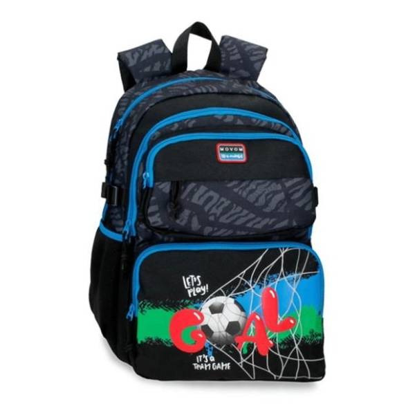 Ranac za školu MOVOM Offside 45cm crni