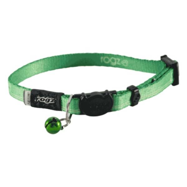 ROGZ Kiddy cat lime paws ogrlica za mace