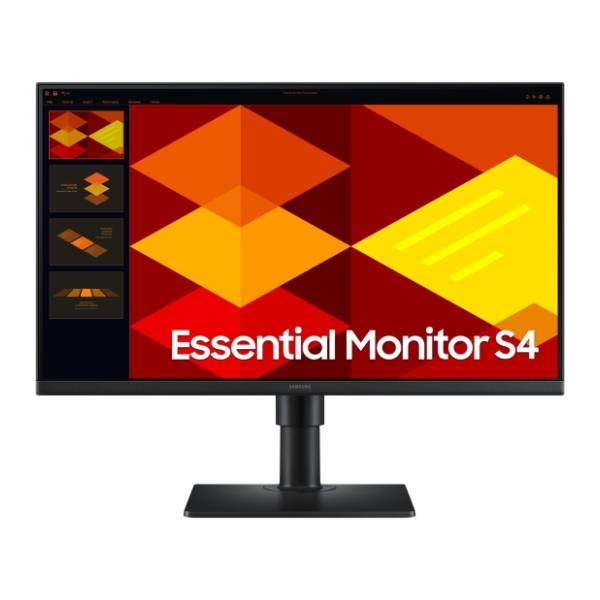SAMSUNG monitor 24" IPS Essential S4 LS24D406GAUXEN