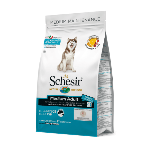 SCHESIR Maintenance medium adult hrana za pse riba 3kg