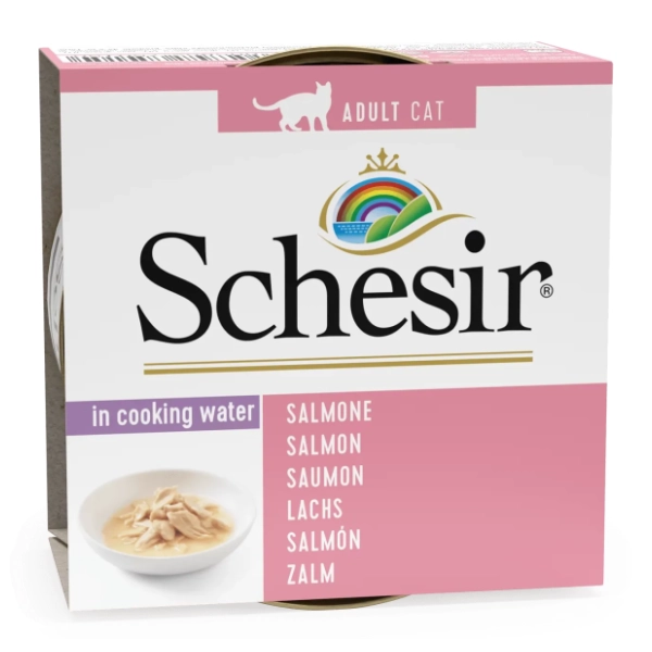 SCHESIR Natural hrana za mačke losos 85g