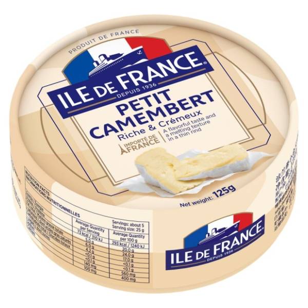 Sir ILE DE FRANCE Petit Camembert 125g