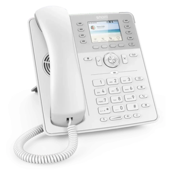 SNOM D735 IP beli žični fiksni telefon