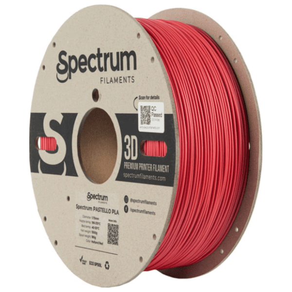 SPECTRUM Pastello PLA 1,75 mm Holland Red 3D filament