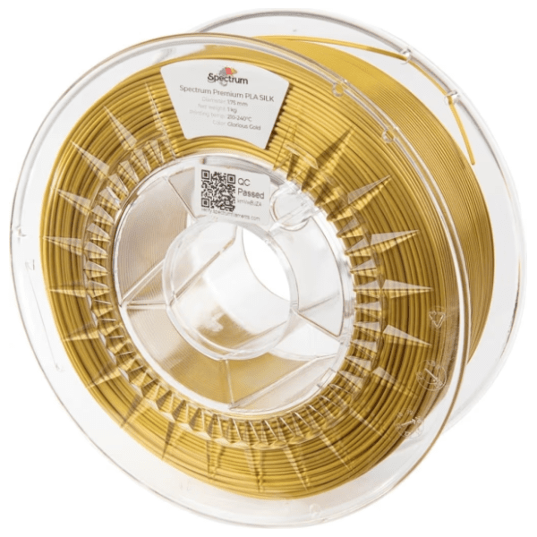 SPECTRUM Silk PLA 1,75 mm Glorious Gold 3D filament