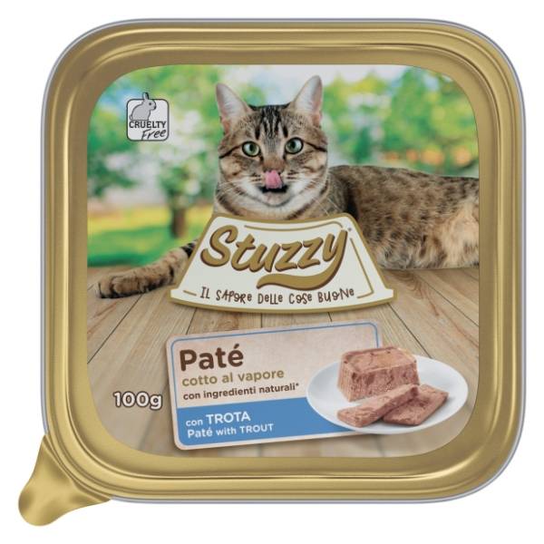 STUZZY Adult pašteta za mačke pastrmka 100g
