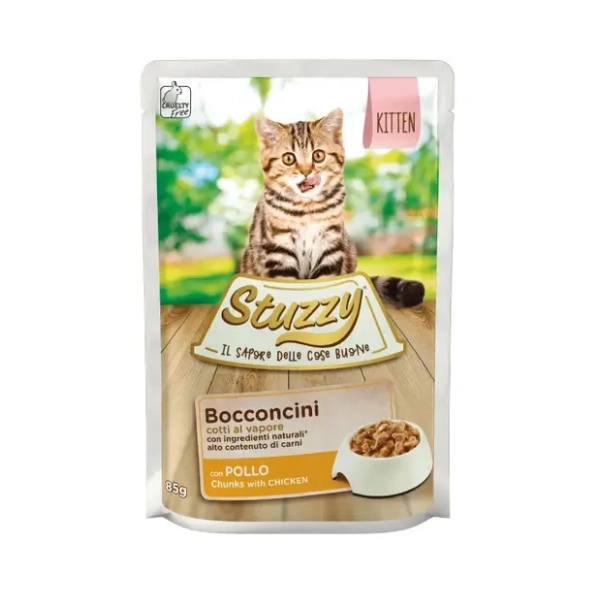 STUZZY Kitten komadići mesa u sosu za mačiće 85g