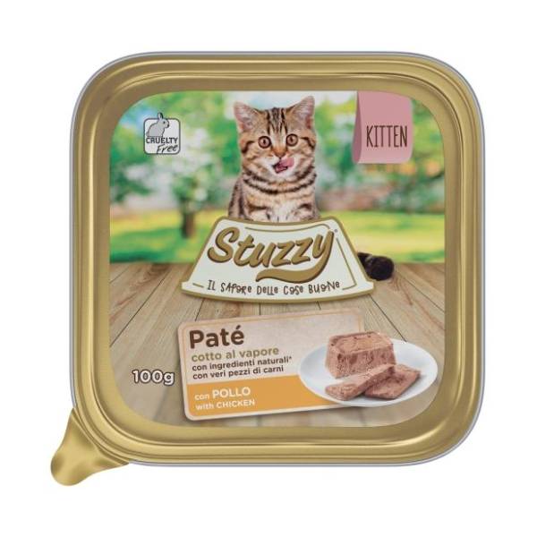 STUZZY Kitten pašteta za mačiće piletina 100g