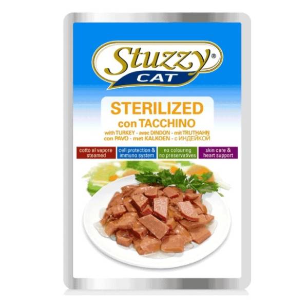 STUZZY komadići mesa u sosu za sterilisane mačke 100g