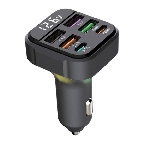 SUPERIOR auto punjač K35 5V 3.1A/ PD 30W
