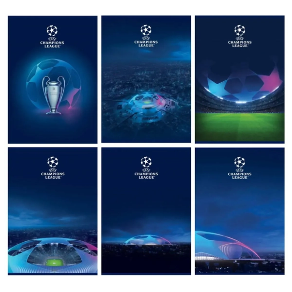 Sveska A4 linije UEFA 54lista 1kom