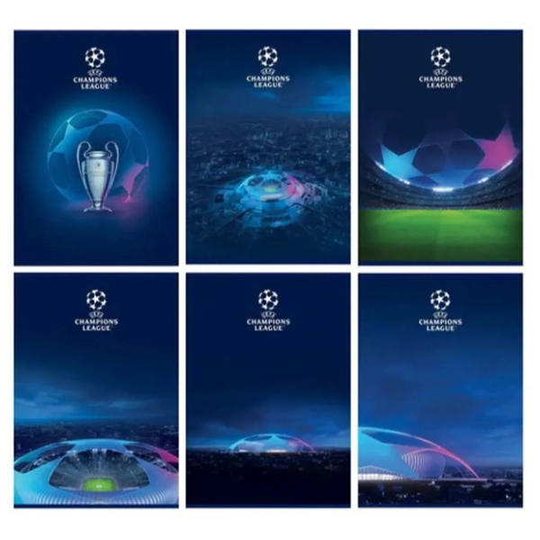 Sveska A5 karo UEFA 54lista 1kom