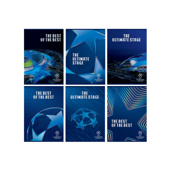 Sveska A5 linije UEFA 54lista 1kom