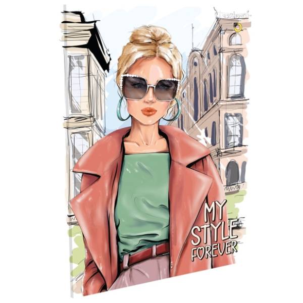 Sveska A6 karo OPTIMUM Classic 80listova 1kom