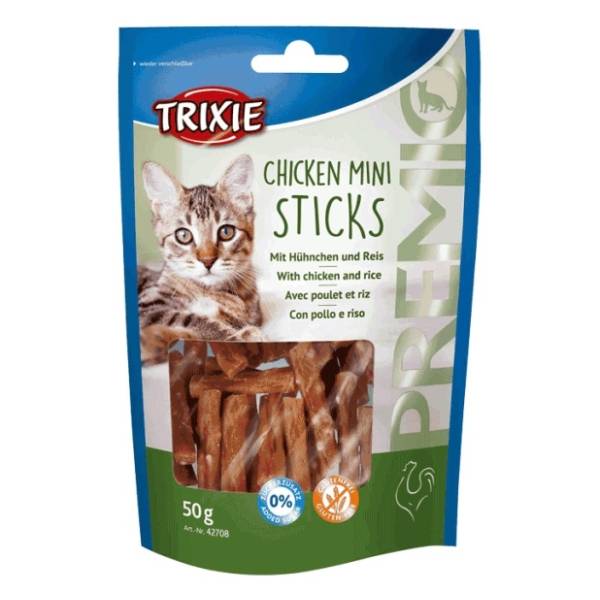 TRIXIE Mini sticks poslastica pileći štapići sa pirinčem 50g