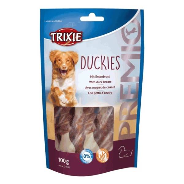 TRIXIE poslastica za pse sušene pačeće grudi 100g
