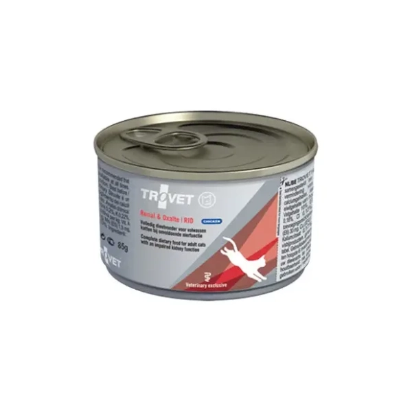 TROVET Renal & oxalate hrana za mačke piletina 100g