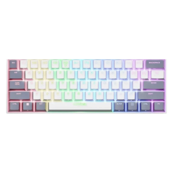 TRUST bežična tastatura GXT867 ACIRA 3 bela