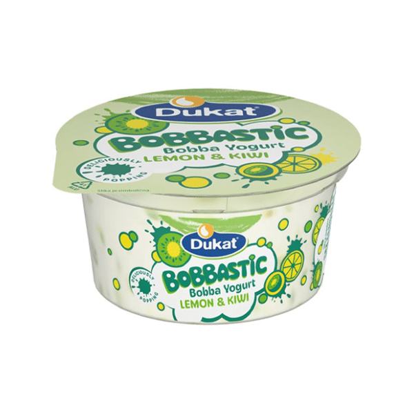 Voćni jogurt DUKAT Bobbastic kivi i limun 150g