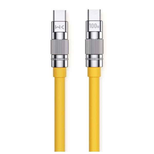 WEKOME kabl USB-C WDC-188 (za Superbrzo punjenje) 100W 1m žuti