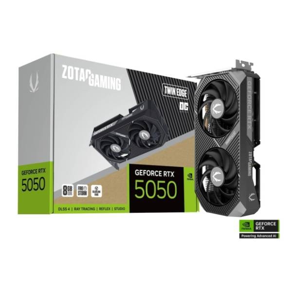 ZOTAC nVidia GeForce RTX 5050 Twin Edge OC 8GB GDDR6 128-bit grafička kartica