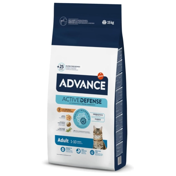 ADVANCE Adult hrana za mačke piletina pirinač 15kg