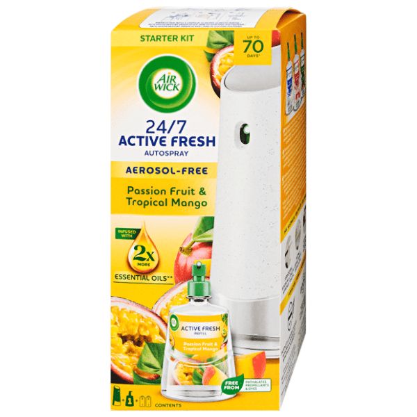 AIR WICK osveživač komplet mango & passion 228ml