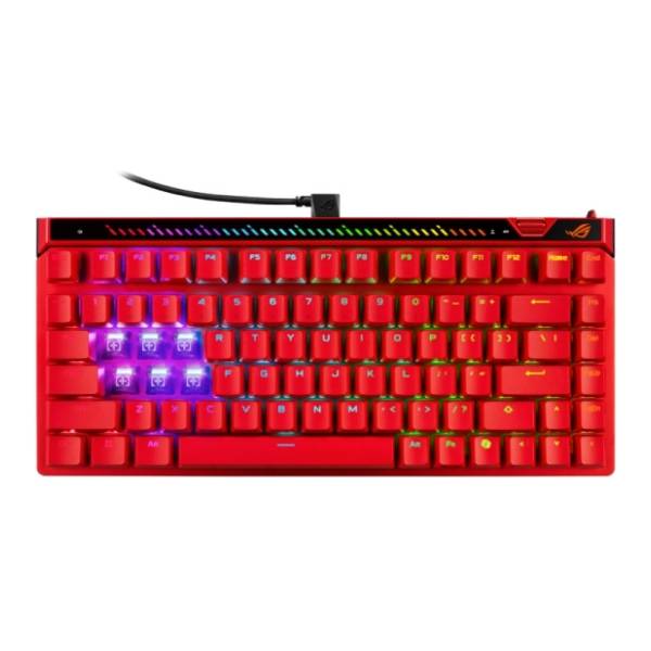 ASUS tastatura ROG Falchion Ace 75HE crvena