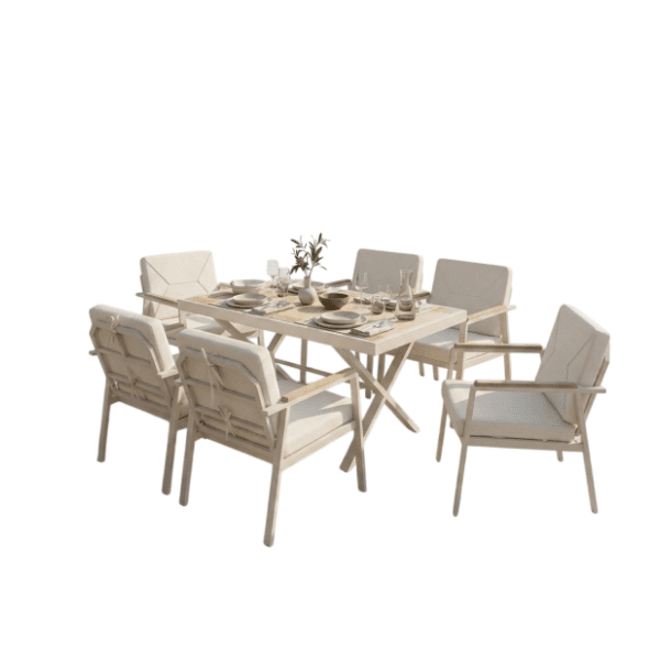 Baštenska garnitura HANAH HOME Monte Cream