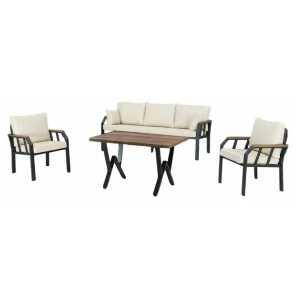 Baštenska garnitura HANAH HOME Nergiz beige