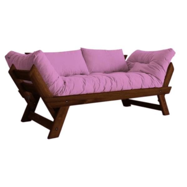 Baštenski dvosed HANAH HOME Garden orah i roze