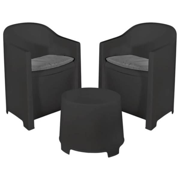 Baštenski set LUNA 1550 crni