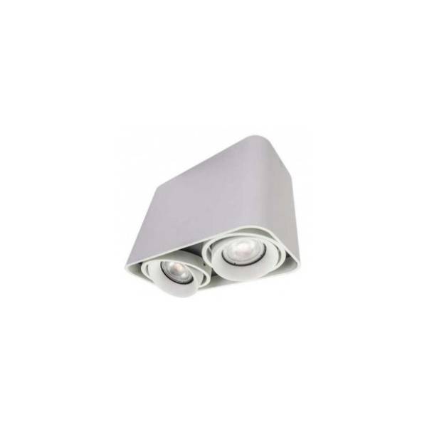 BB LINK plafonska svetiljka 2x50W 2xGU10 JM-007 IP20 bela
