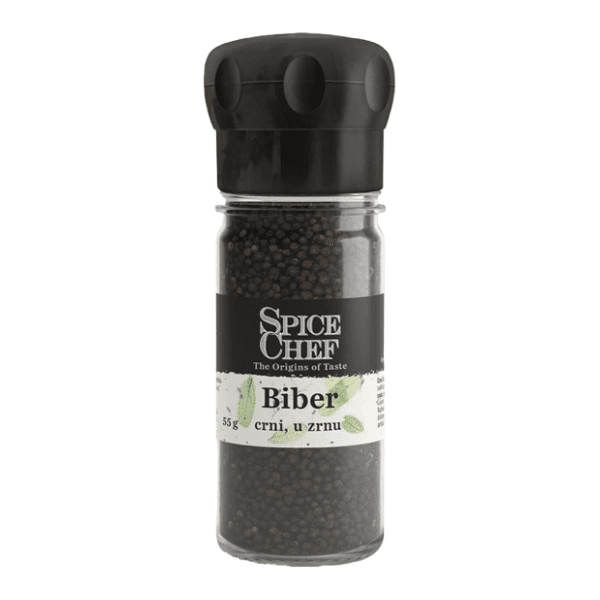 Biber SPICE CHEF crni zrno mlin 55g
