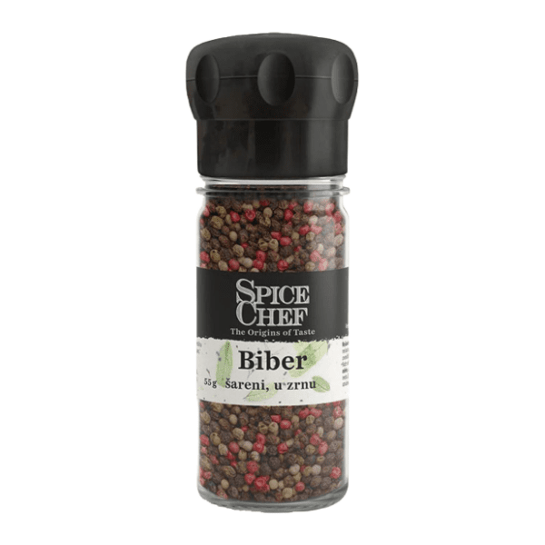 Biber SPICE CHEF šareni u zrnu 50g