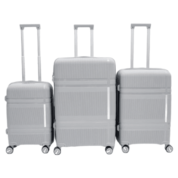 BOLZZ set kofera Voyage sivi 3kom